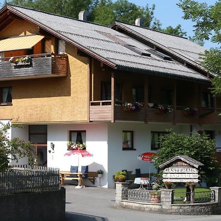 Gästehaus-Pension Barbara Andelsbuch Bagian luar foto